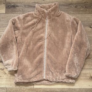 Cash New Design Faux Sherpa  Teddy Jacket Size XXL
